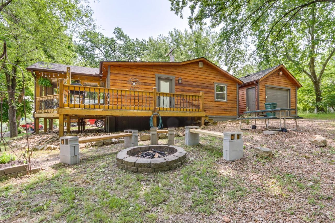 Warsaw Cabin With Sunroom And Lake Access! Kültér fotó